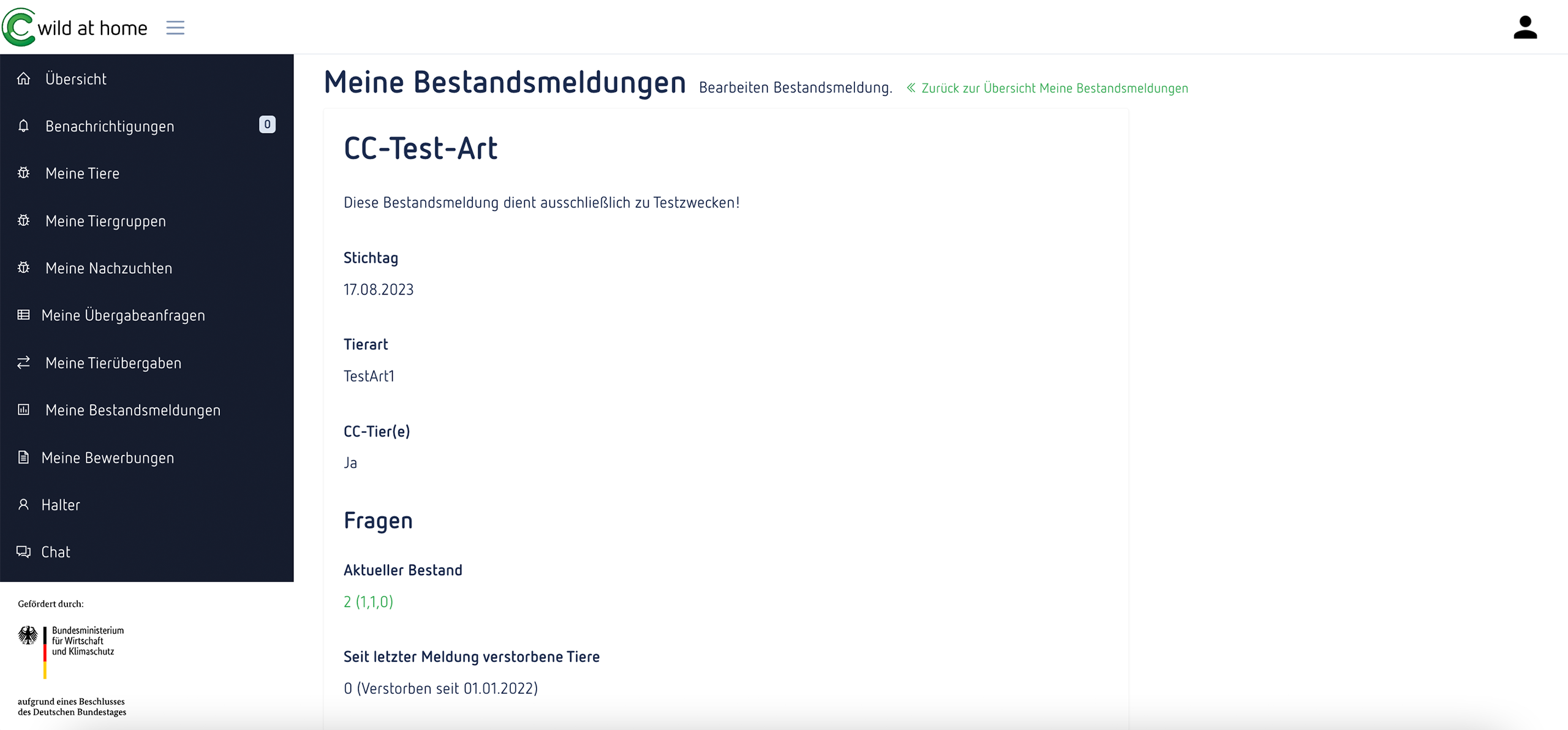 Für CC und andere Zuchtgruppen erleichtert WaH zukünftig das Abfragen des Bestandes – das geht nun mit wenigen Klicks digital.